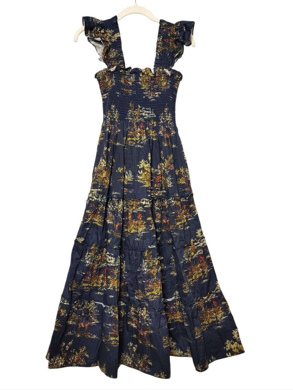 Hill House Home Equestrian Toile - Ellie Nap Dress 100% Cotton